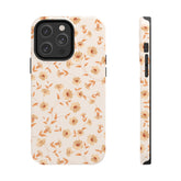 Yellow Floral - iPhone Tough Cases iPhone 14 Pro Max - phone cases
